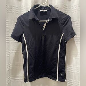 Walter Genuin black and white golf polo shirt women’s
Medium